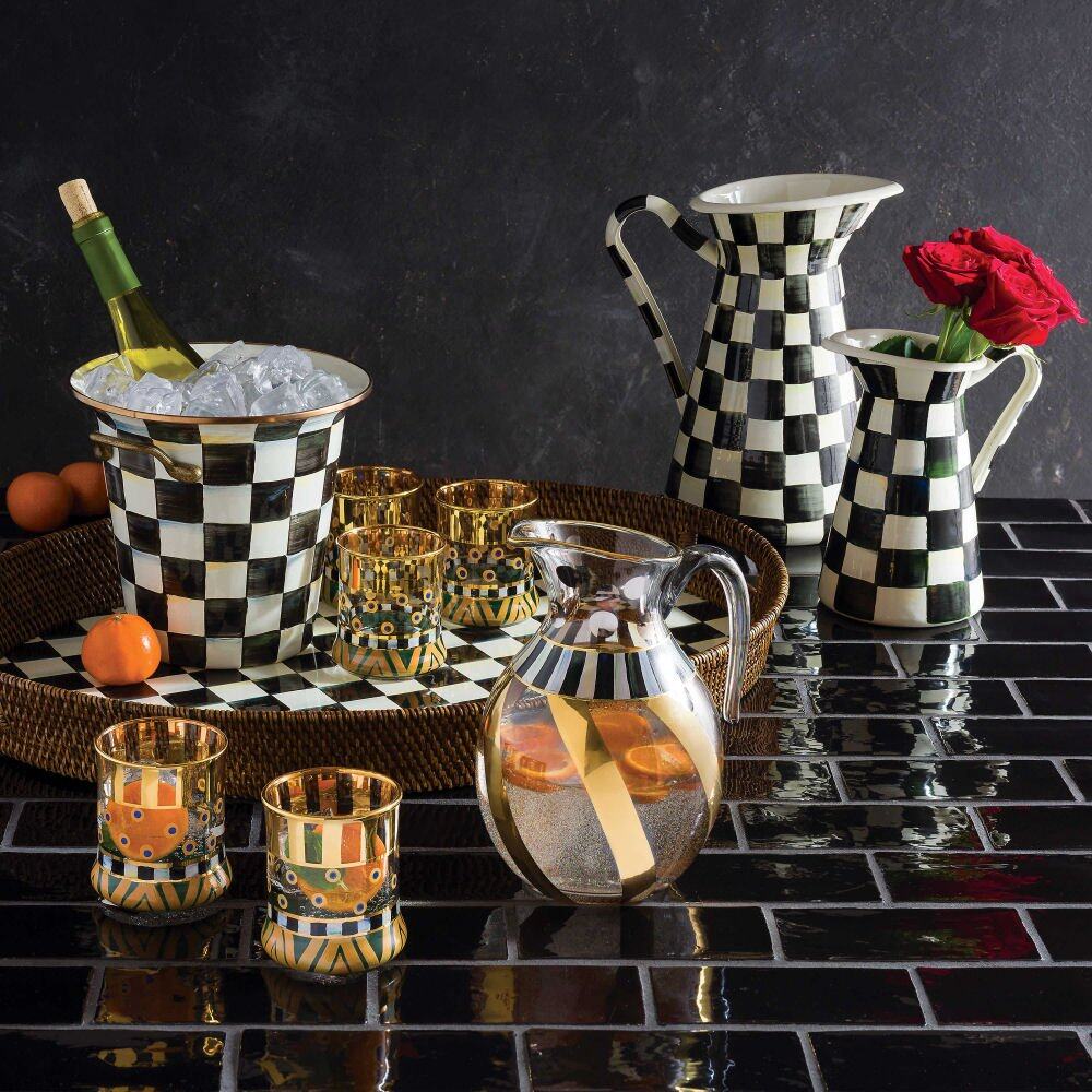 Courtly Check Enamel Practical Pitcher - Medium
