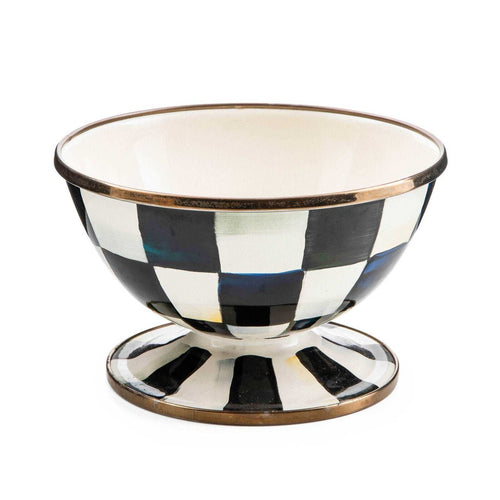 Courtly Check Enamel Ice Cream Dish