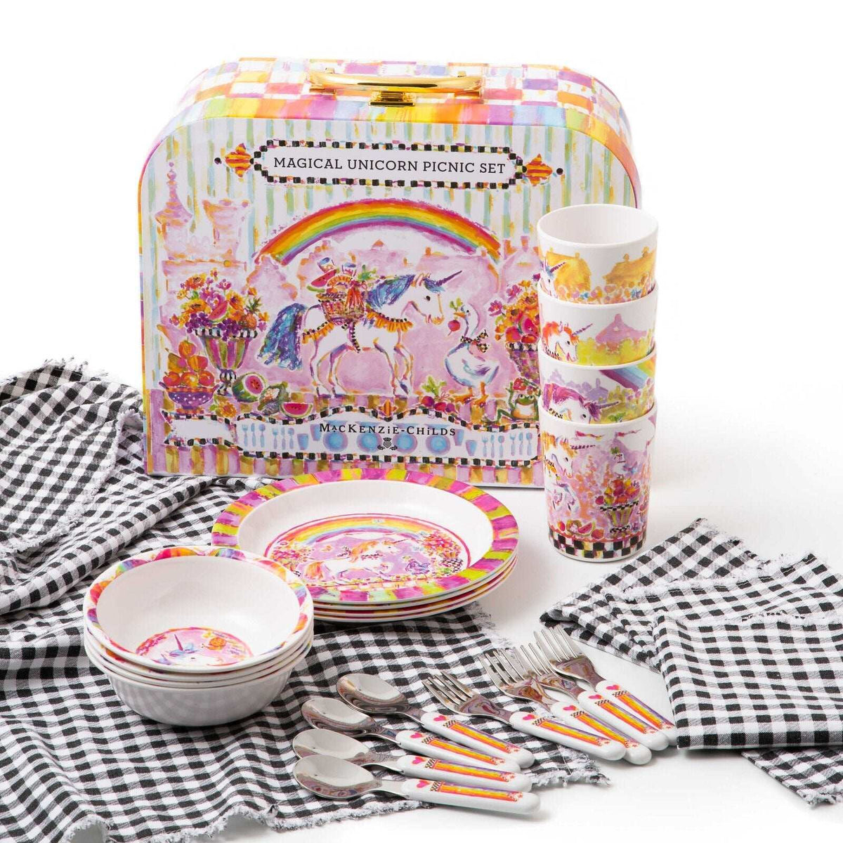 Magical Unicorn Picnic Set by Mackenzie-Childs
